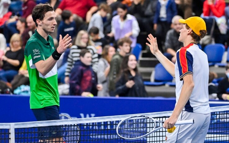 Atp 250 Anversa, Jannik Sinner in semifinale contro Harris: diretta alle 15 su Sky Sport
